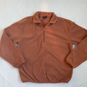 Beyond yoga fleece, quarters zip, S